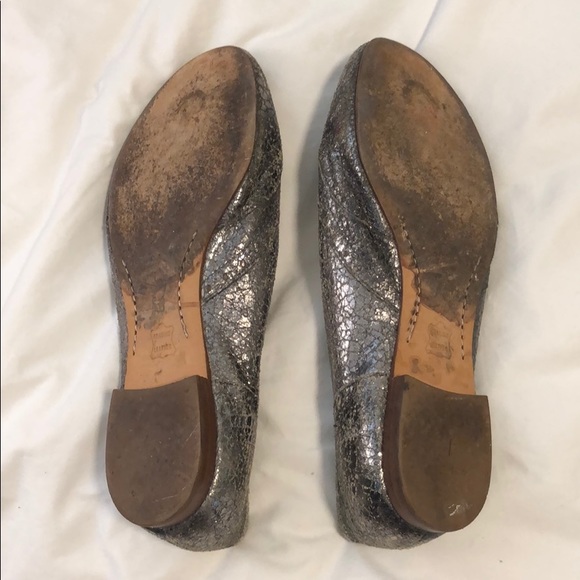 Silver Slip Ons - Picture 2 of 2